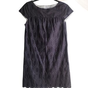 Ann Taylor Black Textured Work Dress | Professional Career | Size 6 EUC